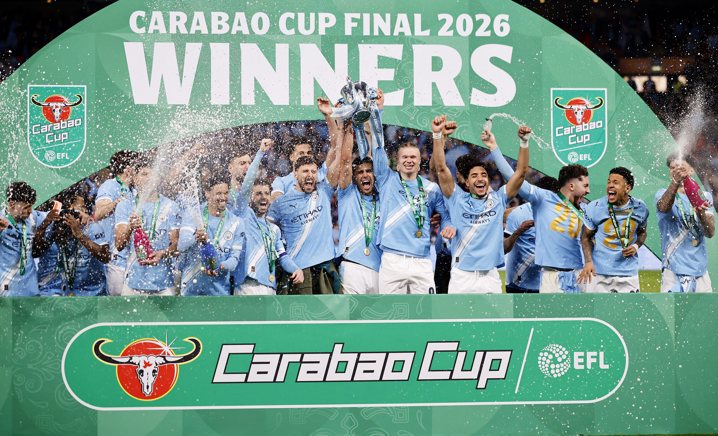 Manchester City Sets Record with Fifth Carabao Cup Title; Carabao Extends Landmark Partnership with EFL Through 2029, Reinforcing Thai Brand’s Global Presence